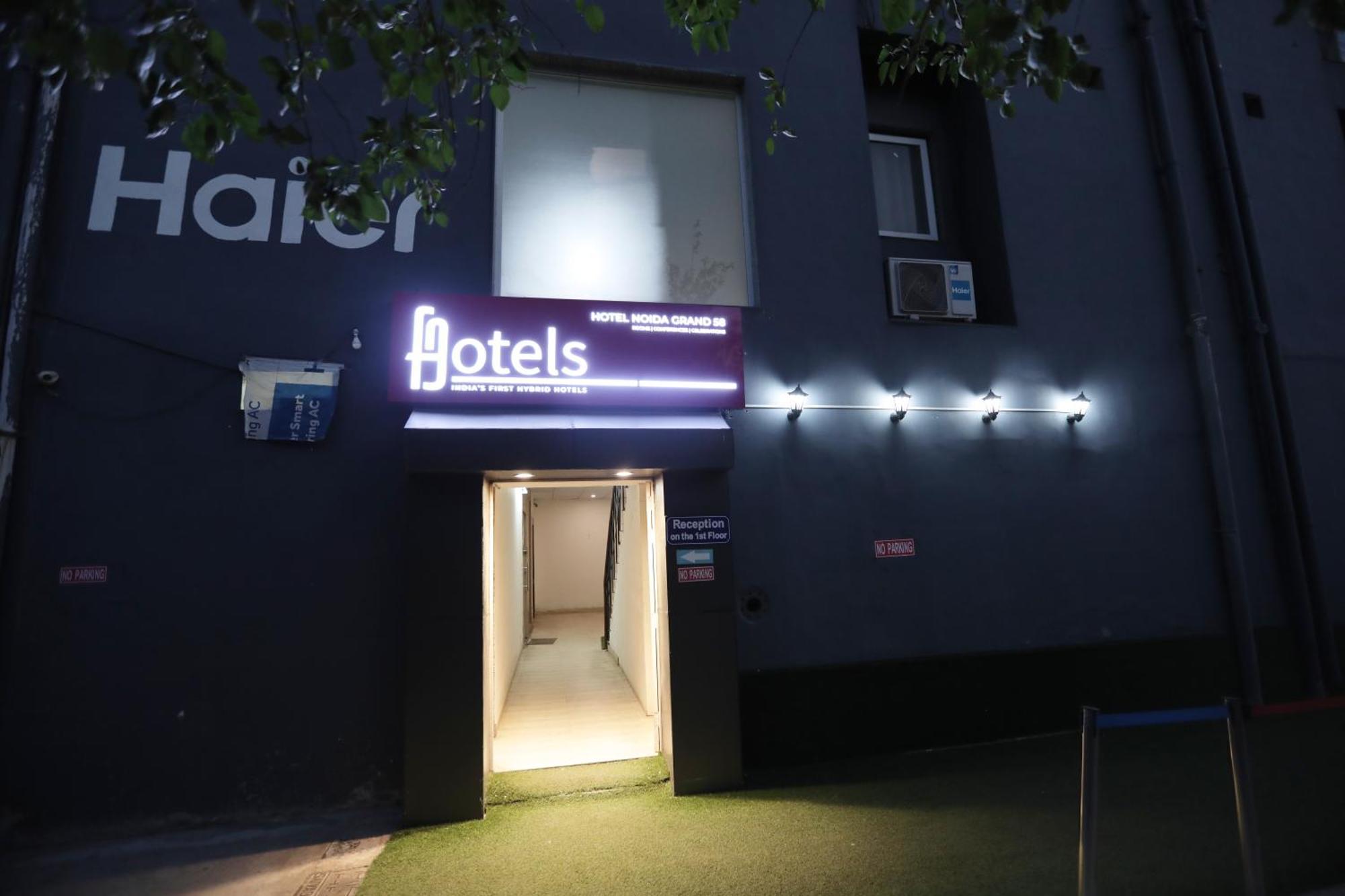 Hotel Noida Grand Sec 58 Exteriör bild